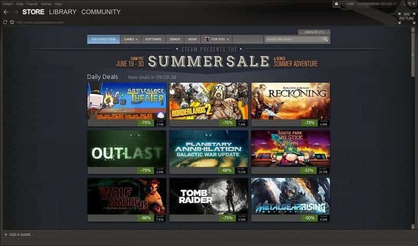 Steam Summer Sale 2014 s-a terminat!