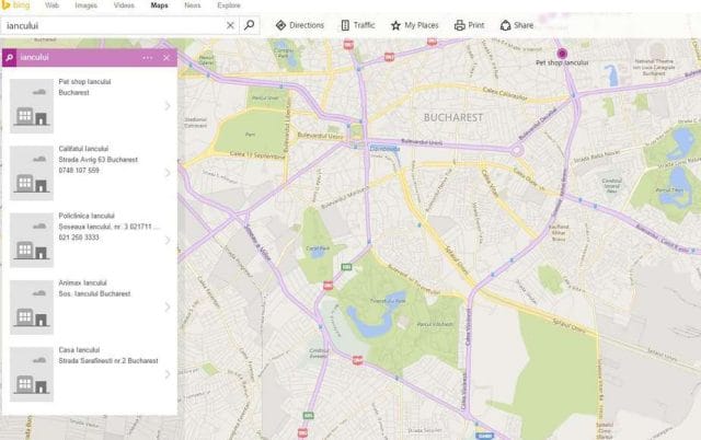 Bing Maps, Iancului, Bucuresti